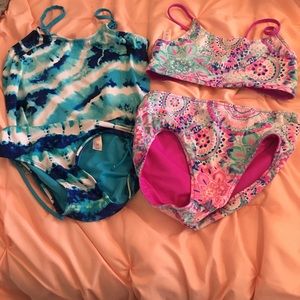 Justice two piece bikinis